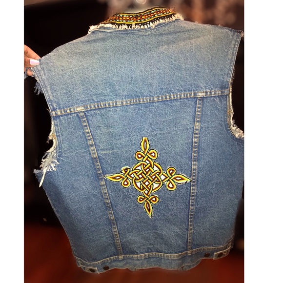 Customized Jean Vest - Picture 2 of 2